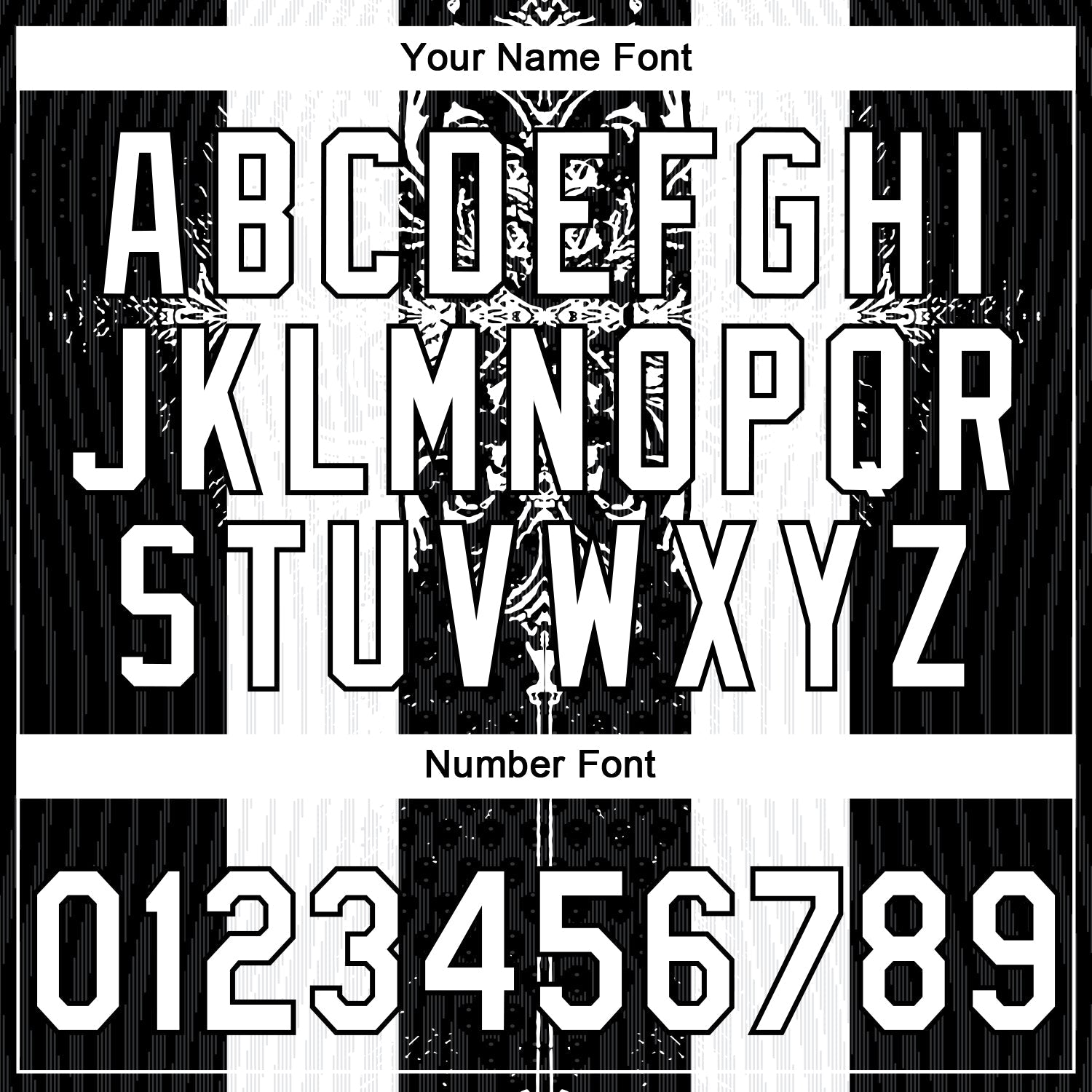 Custom Stitched Black White 3D Pattern Design Retro Medieval Pullover Sweatshirt Hoodie