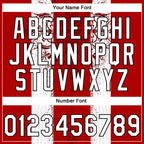 Custom Stitched Red White-Black 3D Pattern Design Retro Medieval Pullover Sweatshirt Hoodie