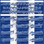 Custom Stitched Royal White 3D Pattern Design Retro Medieval Pullover Sweatshirt Hoodie