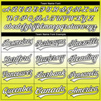 Custom Stitched Neon Yellow White-Black 3D Pattern Design Religion The Virgin Mary Pullover Sweatshirt Hoodie