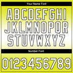 Custom Stitched Neon Yellow White-Black 3D Pattern Design Religion The Virgin Mary Pullover Sweatshirt Hoodie