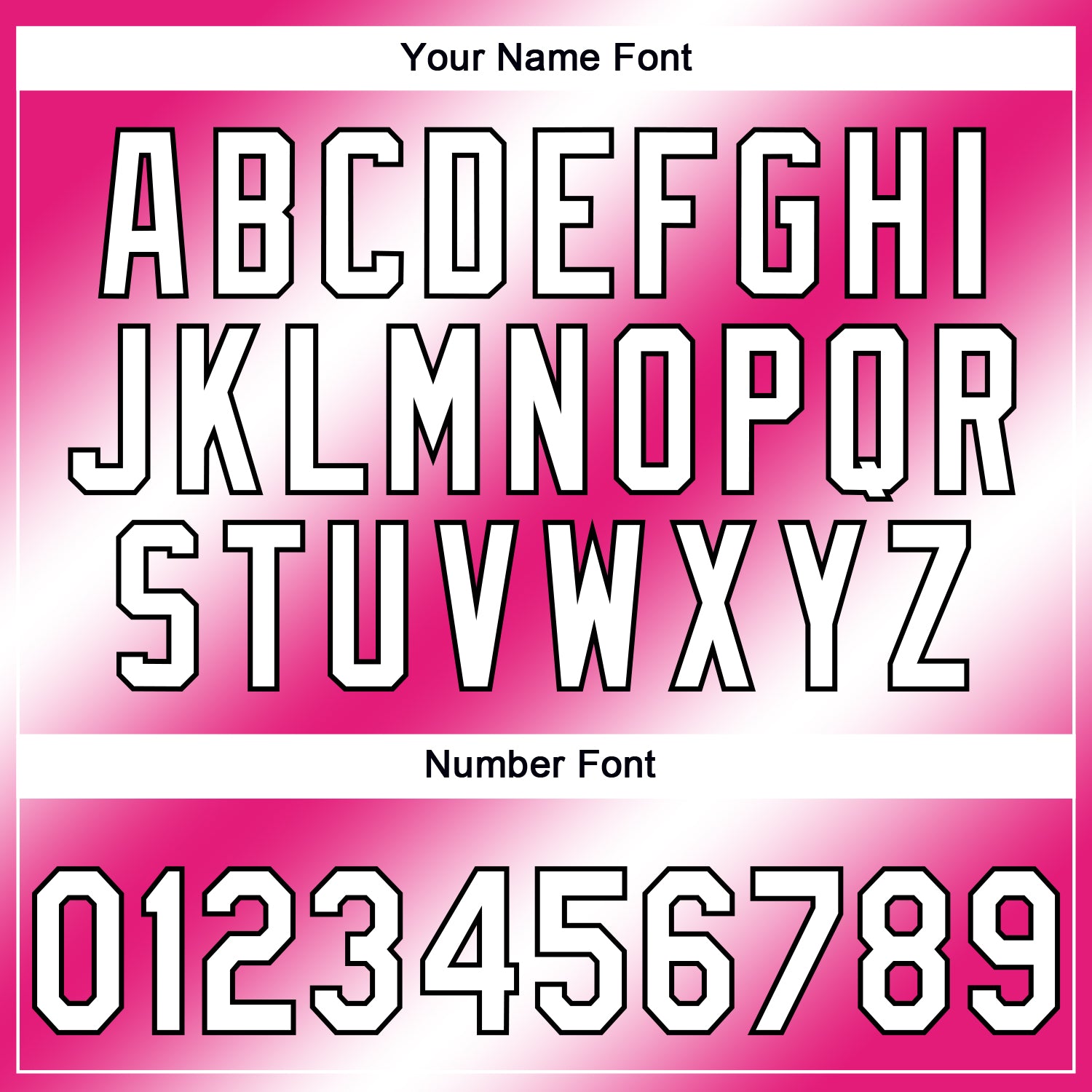 Custom Stitched Hot Pink White-Black 3D Pattern Design Religion The Virgin Mary Pullover Sweatshirt Hoodie