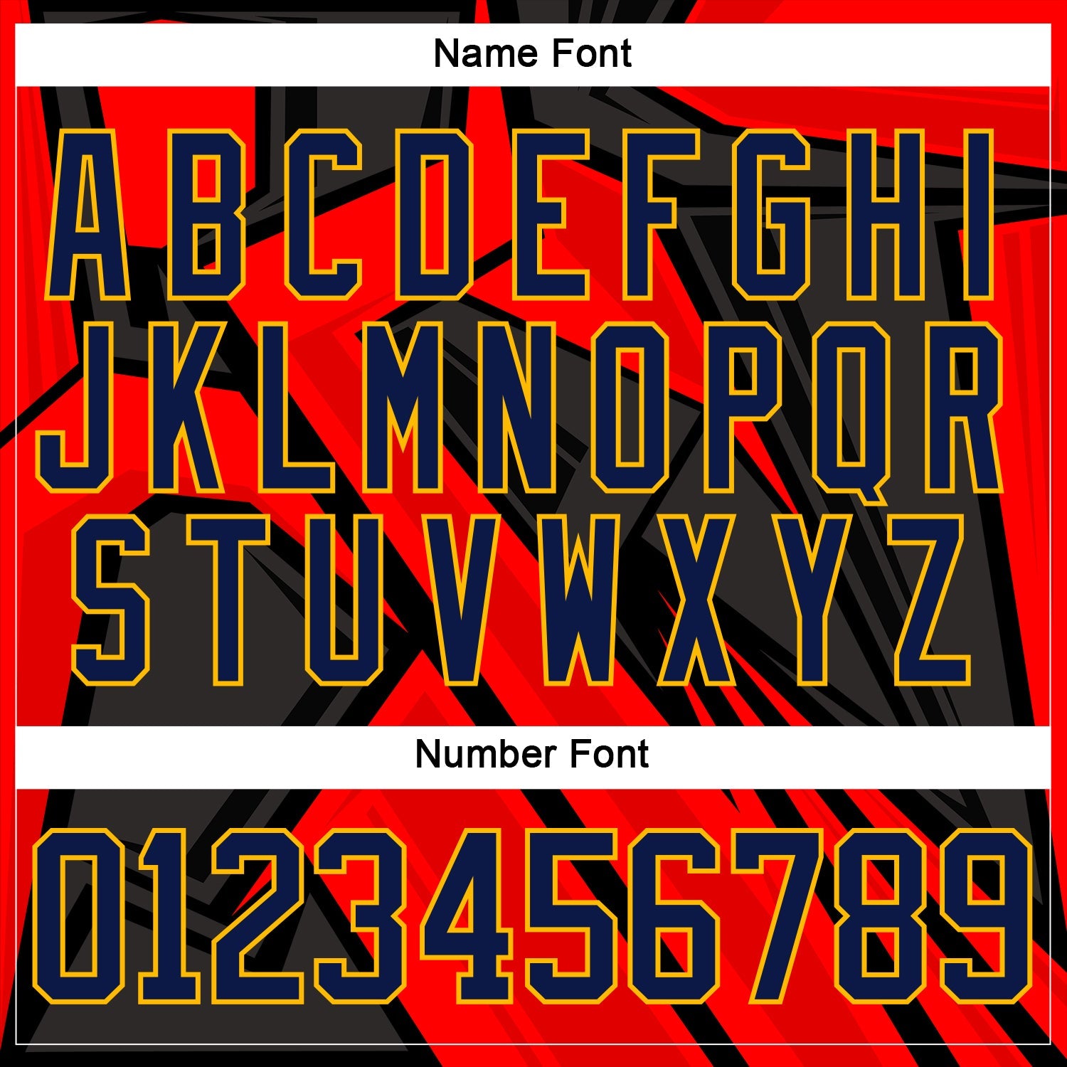 Custom Red Navy Black Gold-White 3D Pattern Cyber Mecha E-sport Hockey Jersey