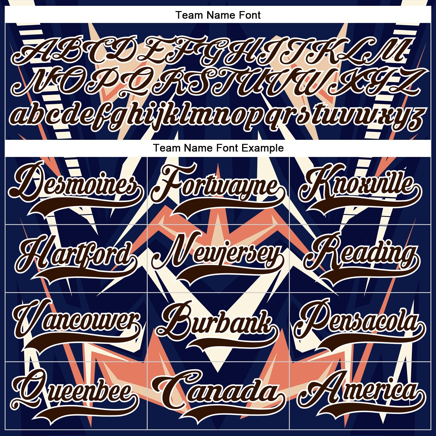 Custom Royal Brown Orange Cream-White 3D Pattern Cyber Mecha E-sport Hockey Jersey
