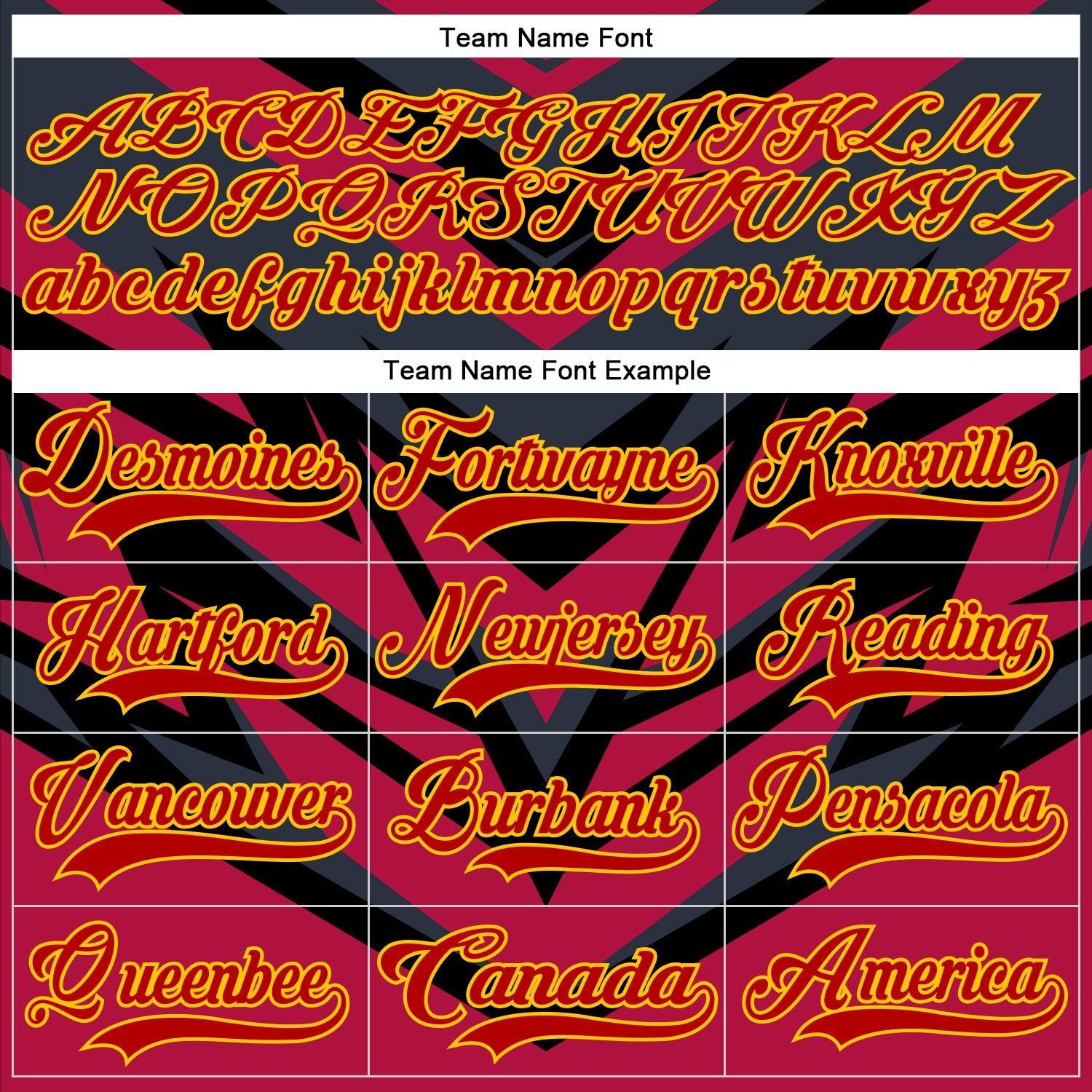 Custom Navy Red Black Yellow-White 3D Pattern Cyber Mecha E-sport Hockey Jersey