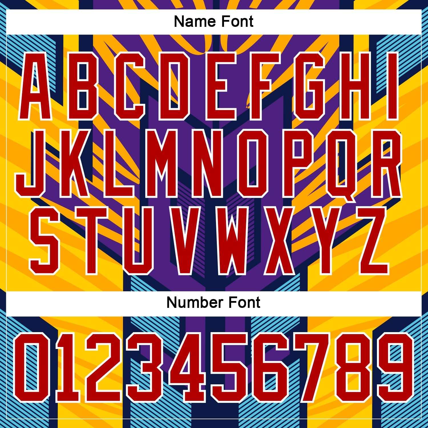 Custom Purple Red Yellow Blue-White 3D Pattern Cyber Mecha E-sport Hockey Jersey