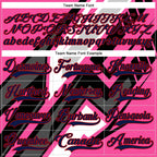 Custom Pink Navy Black Gray Red-White 3D Pattern Cyber Mecha E-sport Hockey Jersey