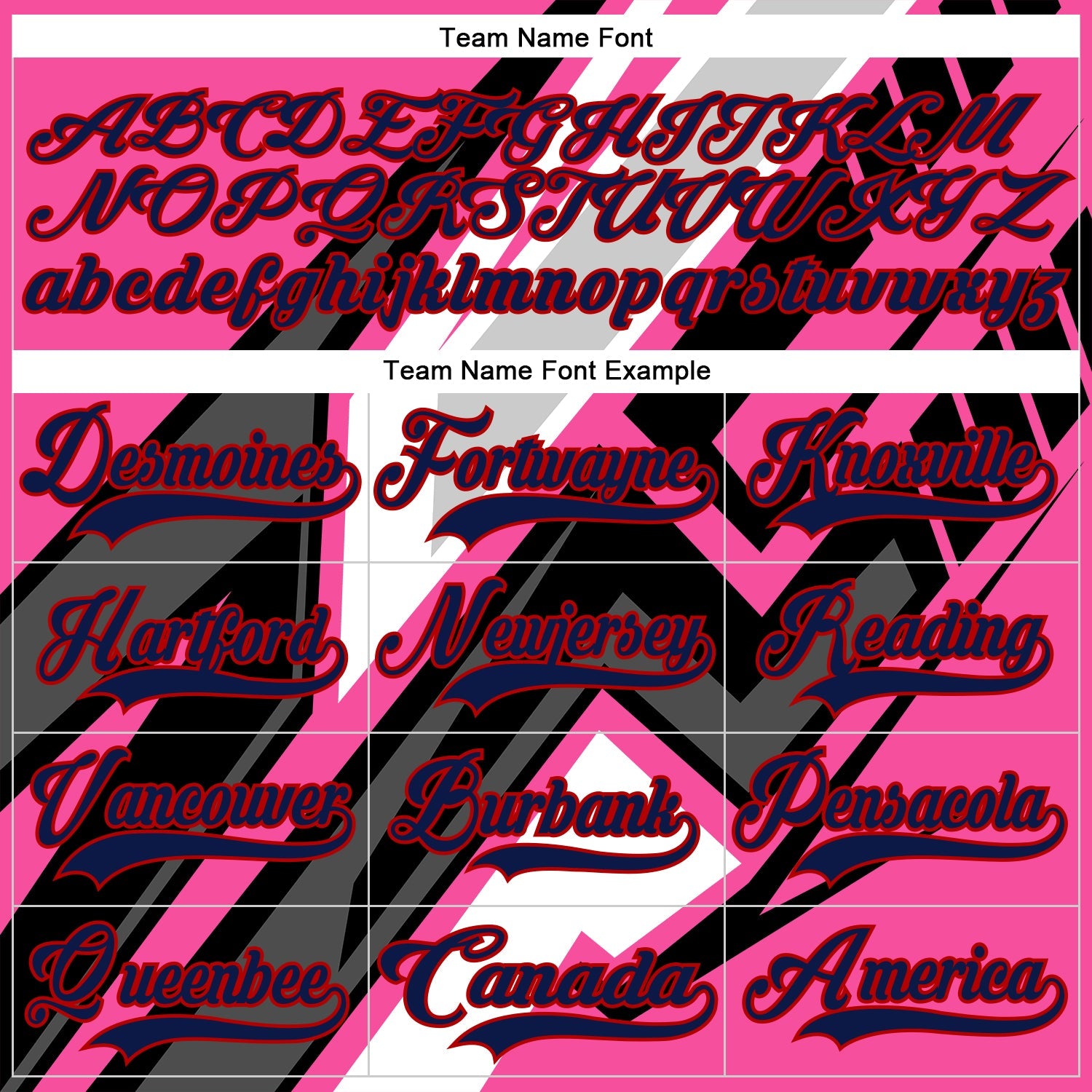 Custom Pink Navy Black Gray Red-White 3D Pattern Cyber Mecha E-sport Hockey Jersey