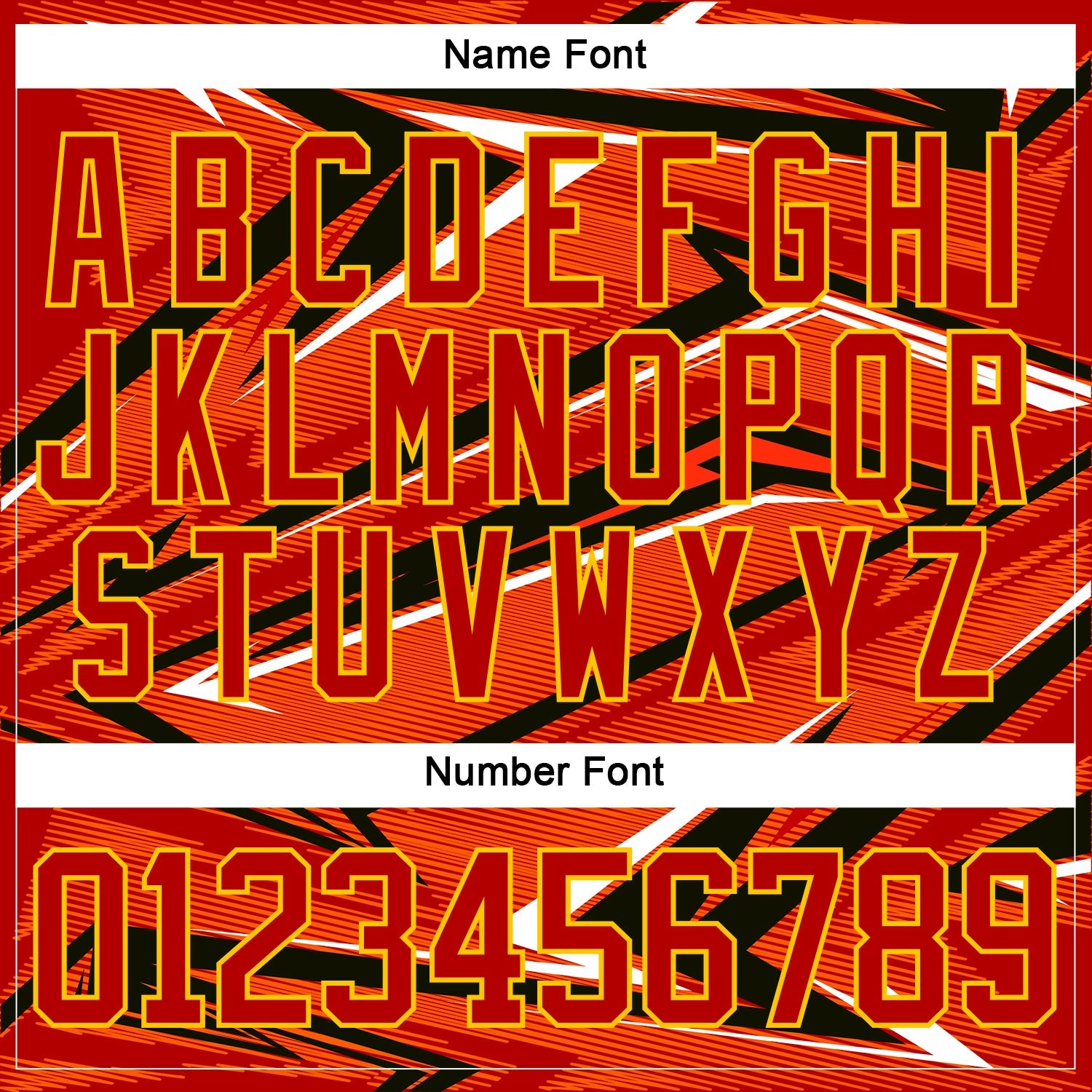 Custom Red Navy Yellow-White 3D Pattern Cyber Mecha E-sport Hockey Jersey