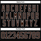 Custom Black Brown-White 3D Pattern Native Americans Tribal Indigenous People Hockey Lace Neck Jersey