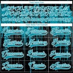 Custom Black Teal Steel Gray-White 3D Pattern Dripping Splatter Hockey Lace Neck Jersey
