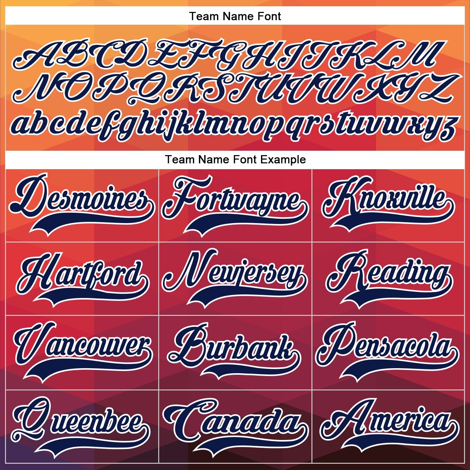 Custom Orange Navy Crimson-White 3D Pattern Abstract Gradient Halftone Hockey Lace Neck Jersey