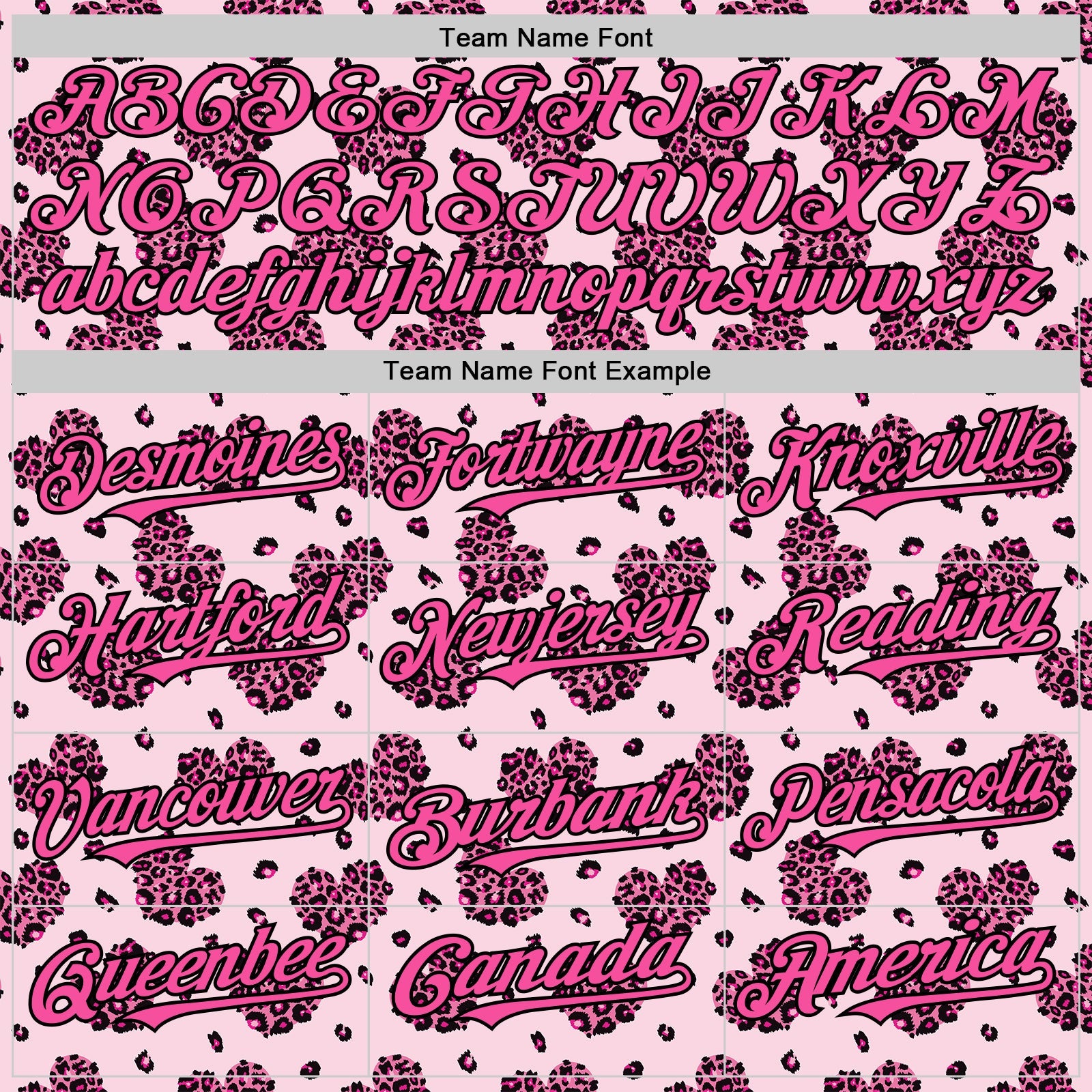 Custom Pink Black Valentine's Day Love Heart Authentic Baseball Jersey