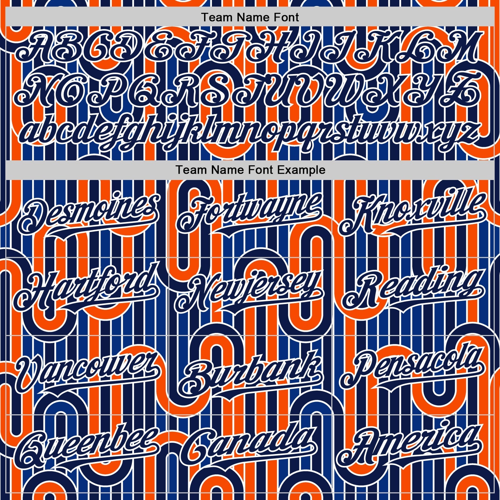 Custom Blue Navy Orange-White Valentine's Day Line Authentic Baseball Jersey