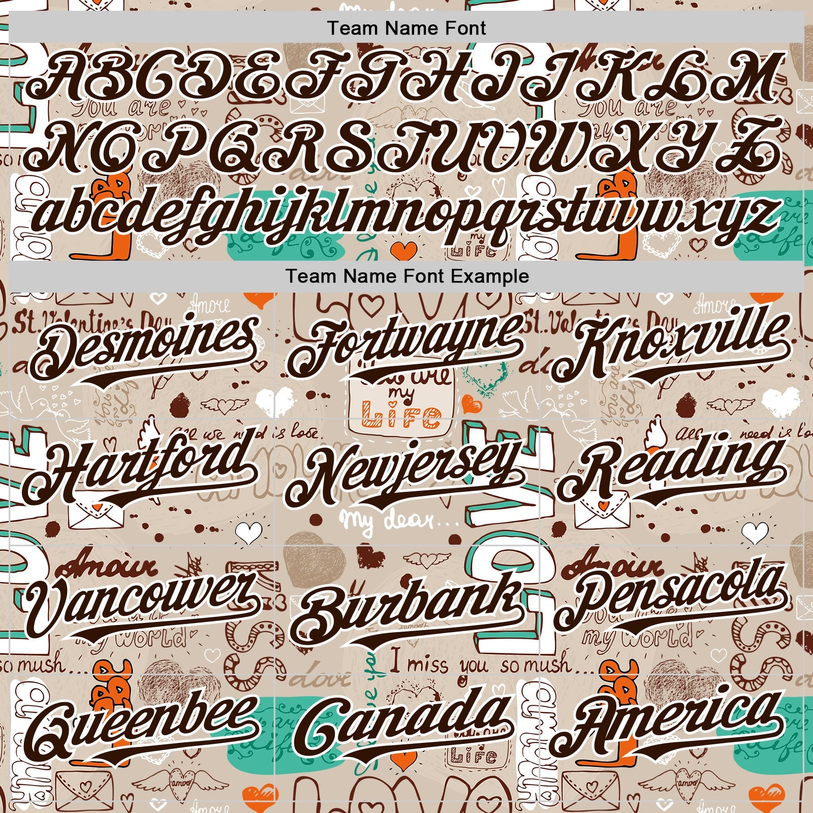 Custom Gray Brown-White Valentine's Day Love Authentic Baseball Jersey