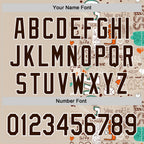 Custom Gray Brown-White Valentine's Day Love Authentic Baseball Jersey