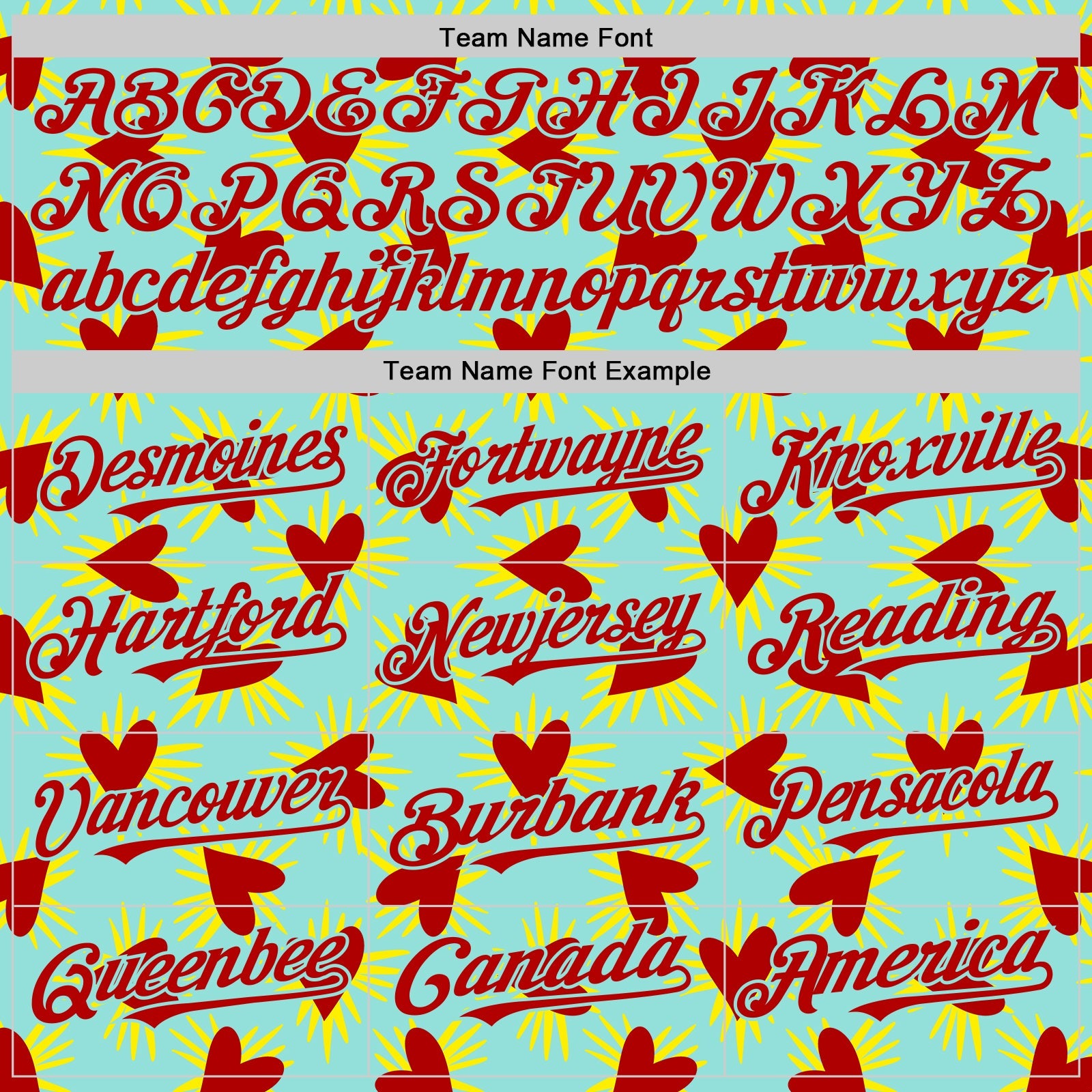 Custom Ice Blue Red Valentine's Day Love Heart Authentic Baseball Jersey