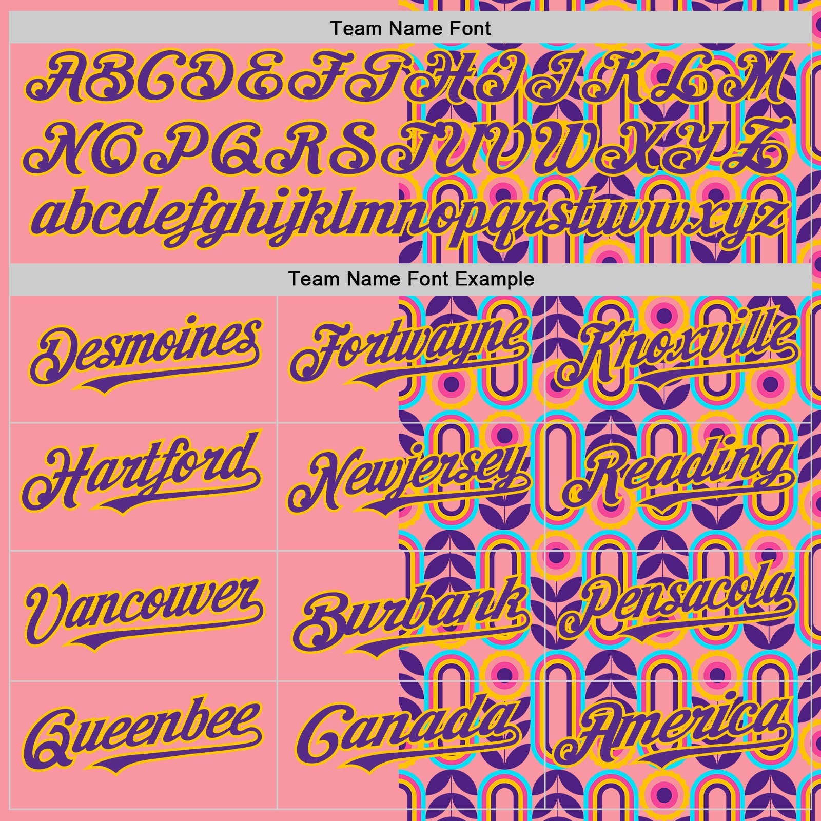 Custom Medium Pink Purple-Yellow Valentine's Day Flower Authentic Baseball Jersey