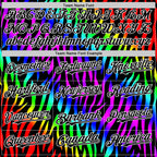 Custom Black White Valentine's Day Striped Pride Month Love Is Love Authentic Baseball Jersey