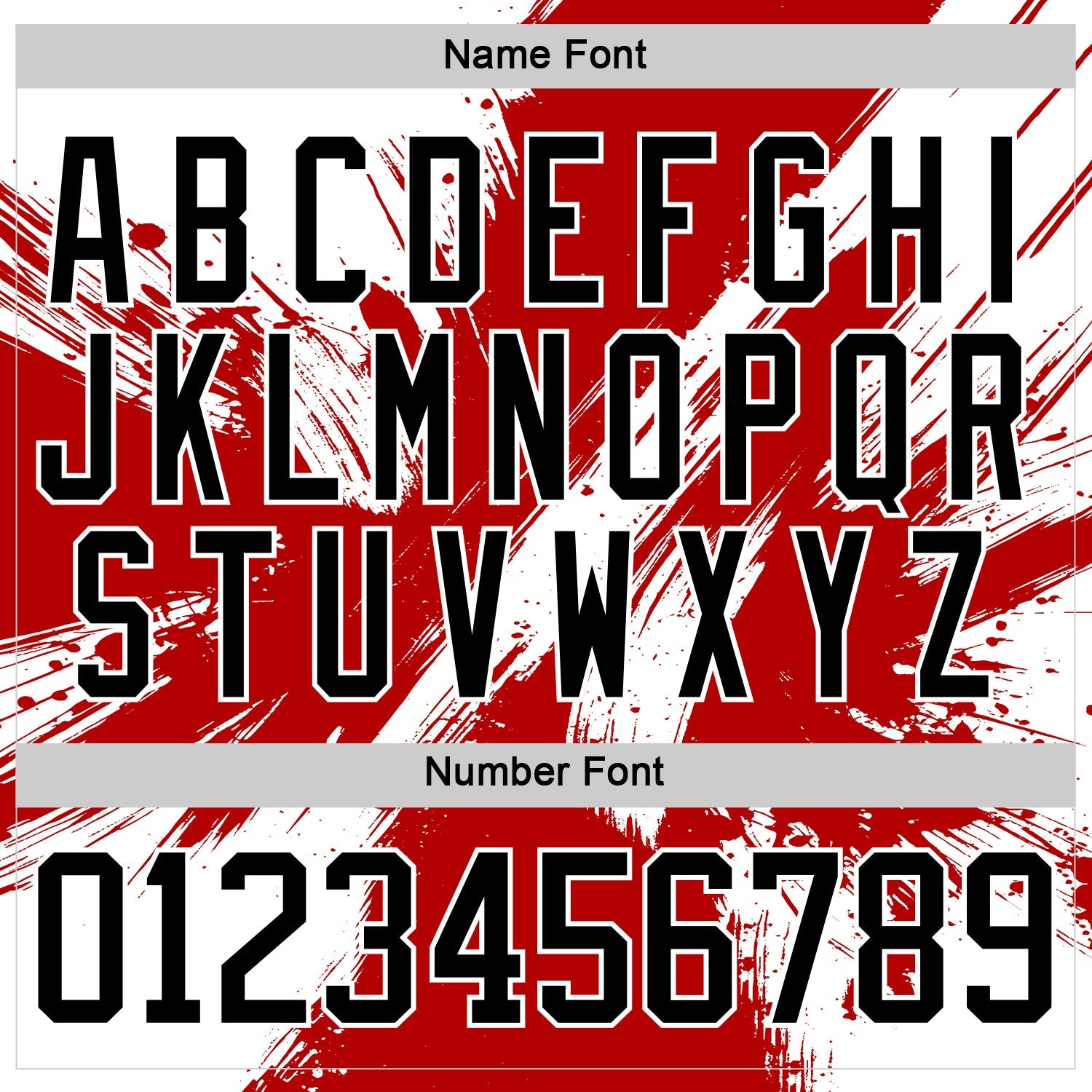 Custom White Black-Red 3D Pattern Abstract Splatter Paint Hockey Lace Neck Jersey