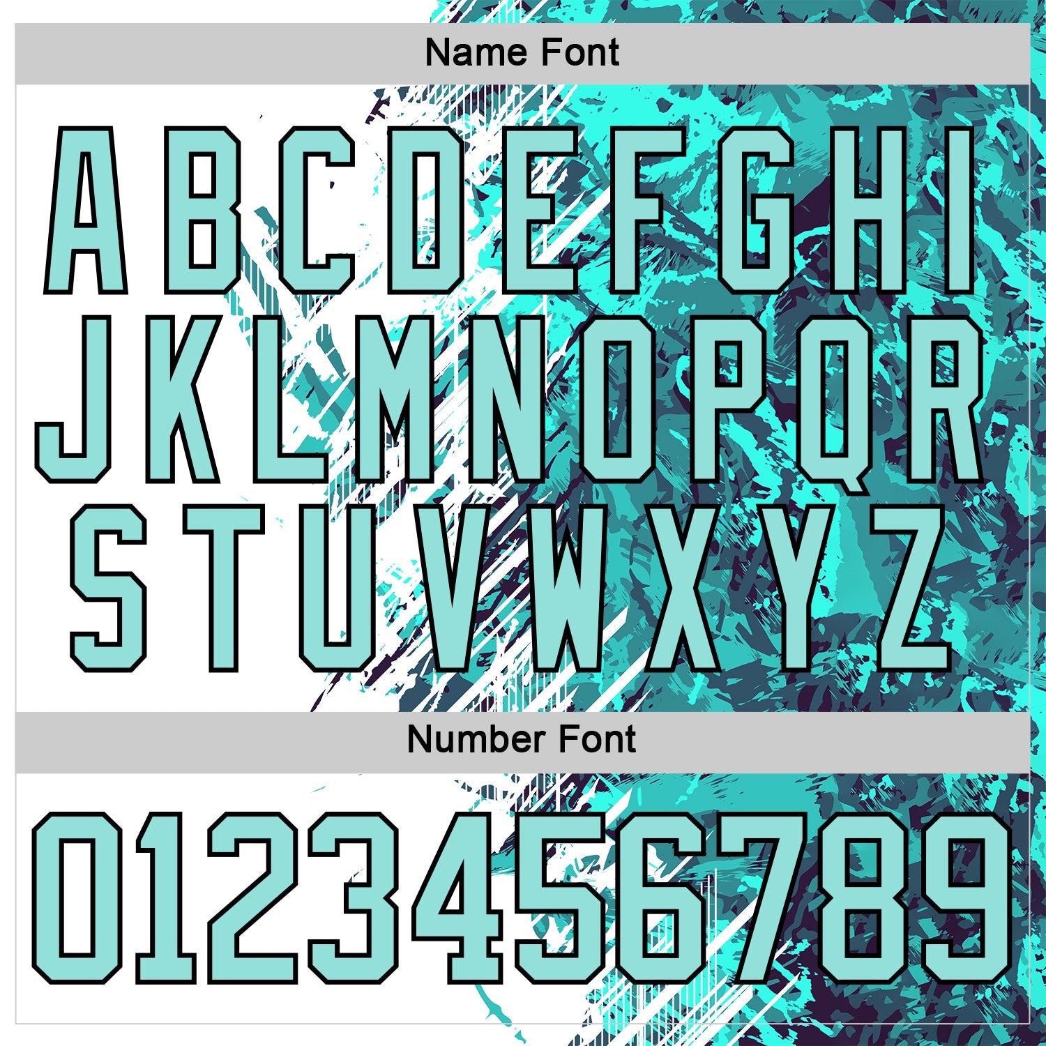 Custom White Ice Blue-Black 3D Pattern Abstract Splatter Paint Hockey Lace Neck Jersey