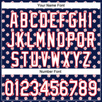 Custom Stitched Navy White-Fire Red 3D Pattern Design Baseball Game Day New England Inspired Sports Pullover Sweatshirt Hoodie