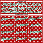 Custom Stitched Red White-Kelly Green 3D Pattern Design Baseball Game Day Houston Inspired Sports Pullover Sweatshirt Hoodie