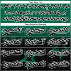 Custom Stitched Kelly Green Black-White 3D Gradient Style Twinkle Star Sports Pullover Sweatshirt Hoodie