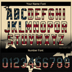 Custom Stitched Cream Vintage USA Flag-Black 3D Gradient Style Twinkle Star Sports Pullover Sweatshirt Hoodie