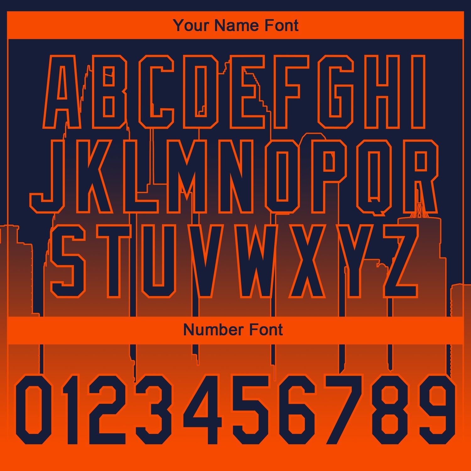 Custom Stitched Navy Orange 3D Gradient Fashion Houston City Edition Sports Pullover Sweatshirt Hoodie