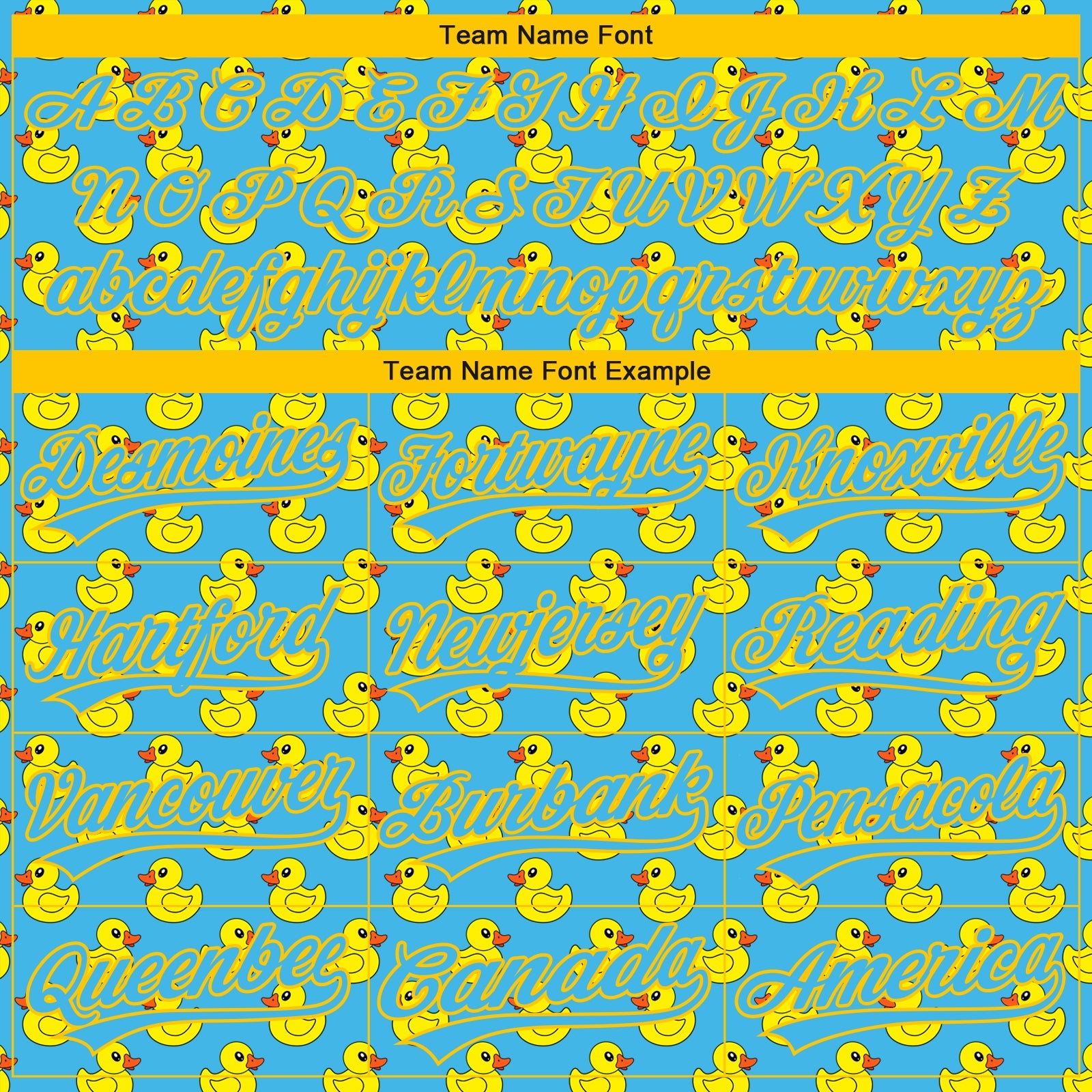 Custom Stitched Sky Blue Yellow 3D Pattern Design Animal Duck Sports Pullover Sweatshirt Hoodie