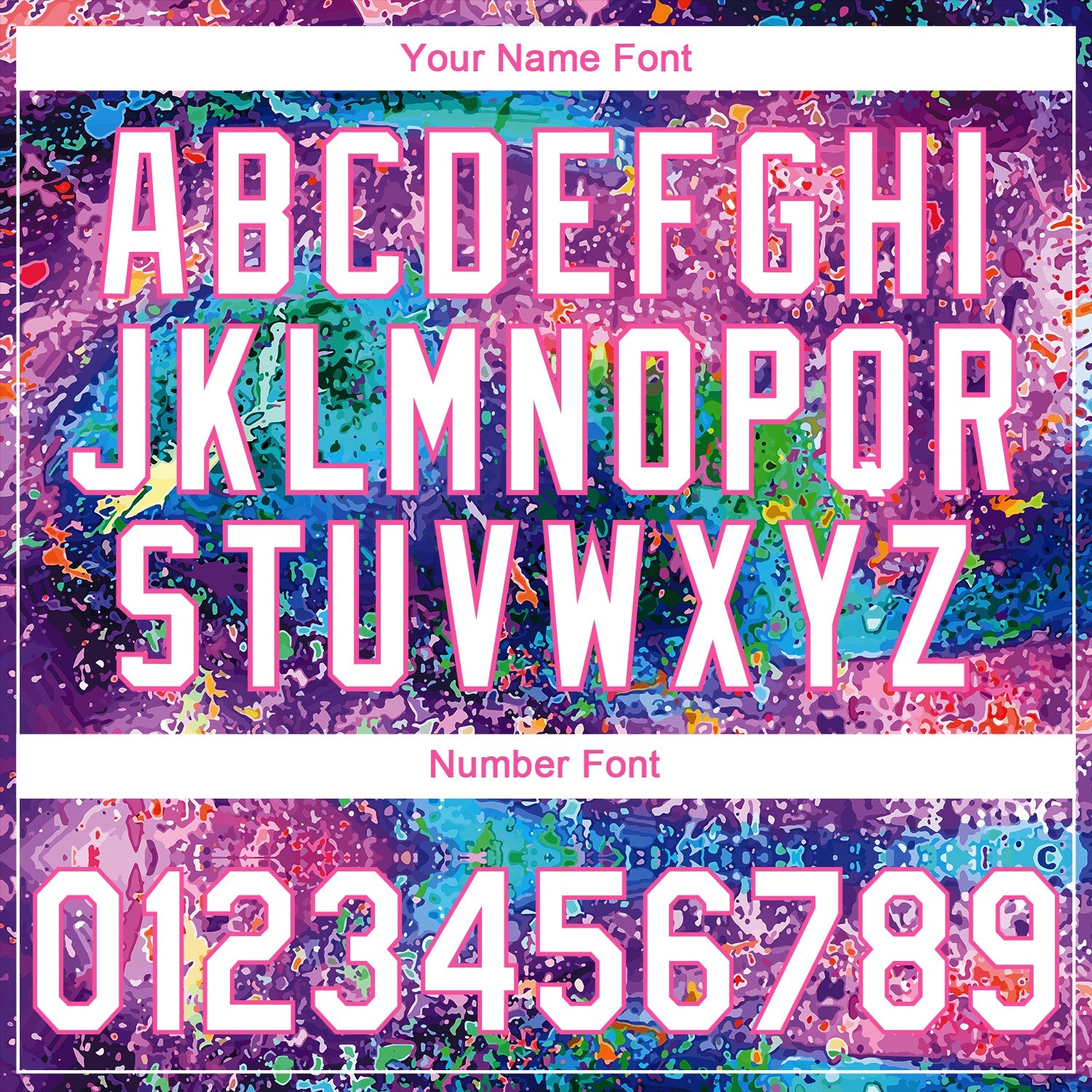 Custom Stitched Graffiti Pattern White-Pink 3D Abstract Splatter Sports Pullover Sweatshirt Hoodie