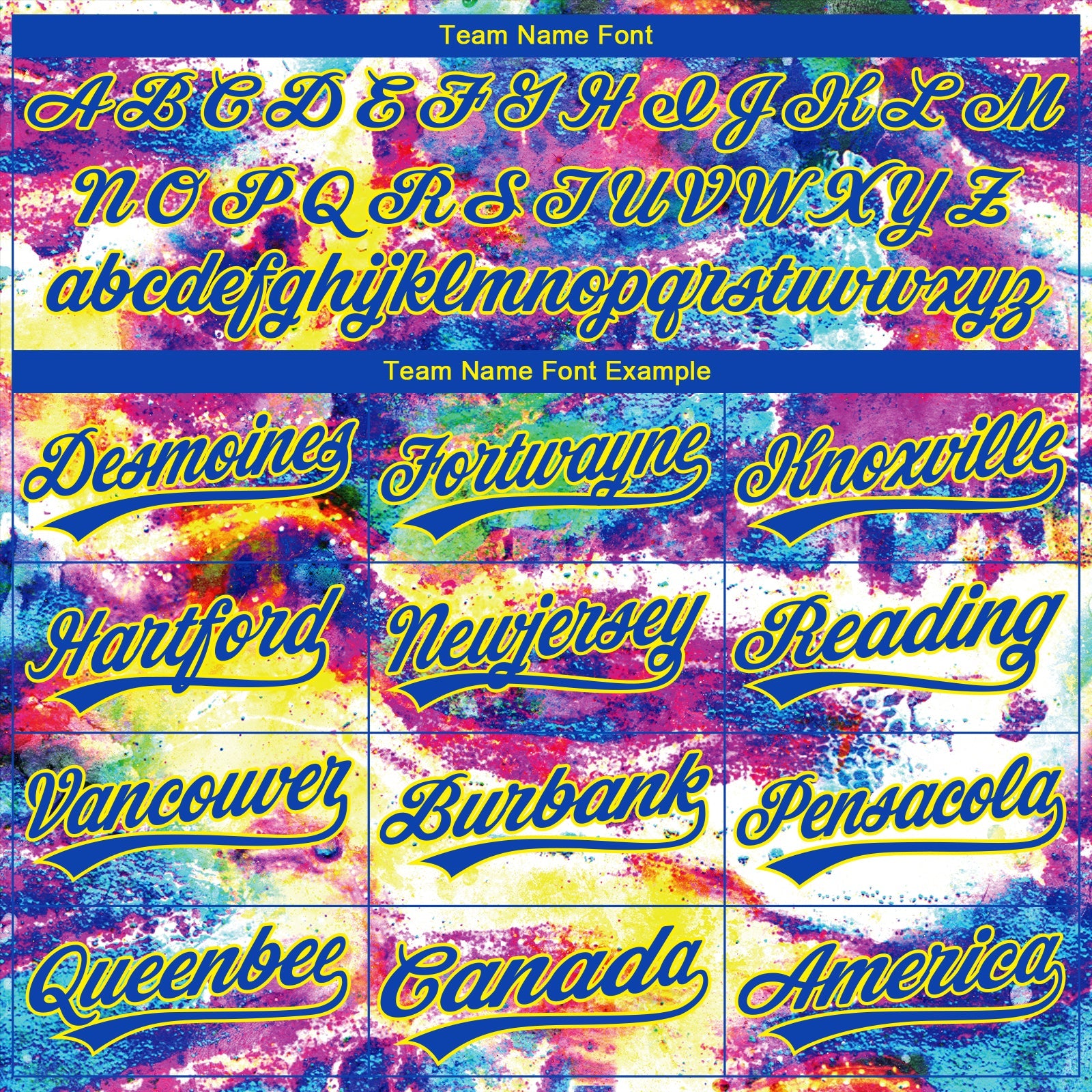 Custom Stitched Graffiti Pattern Thunder Blue-Light Yellow 3D Abstract Splatter Sports Pullover Sweatshirt Hoodie