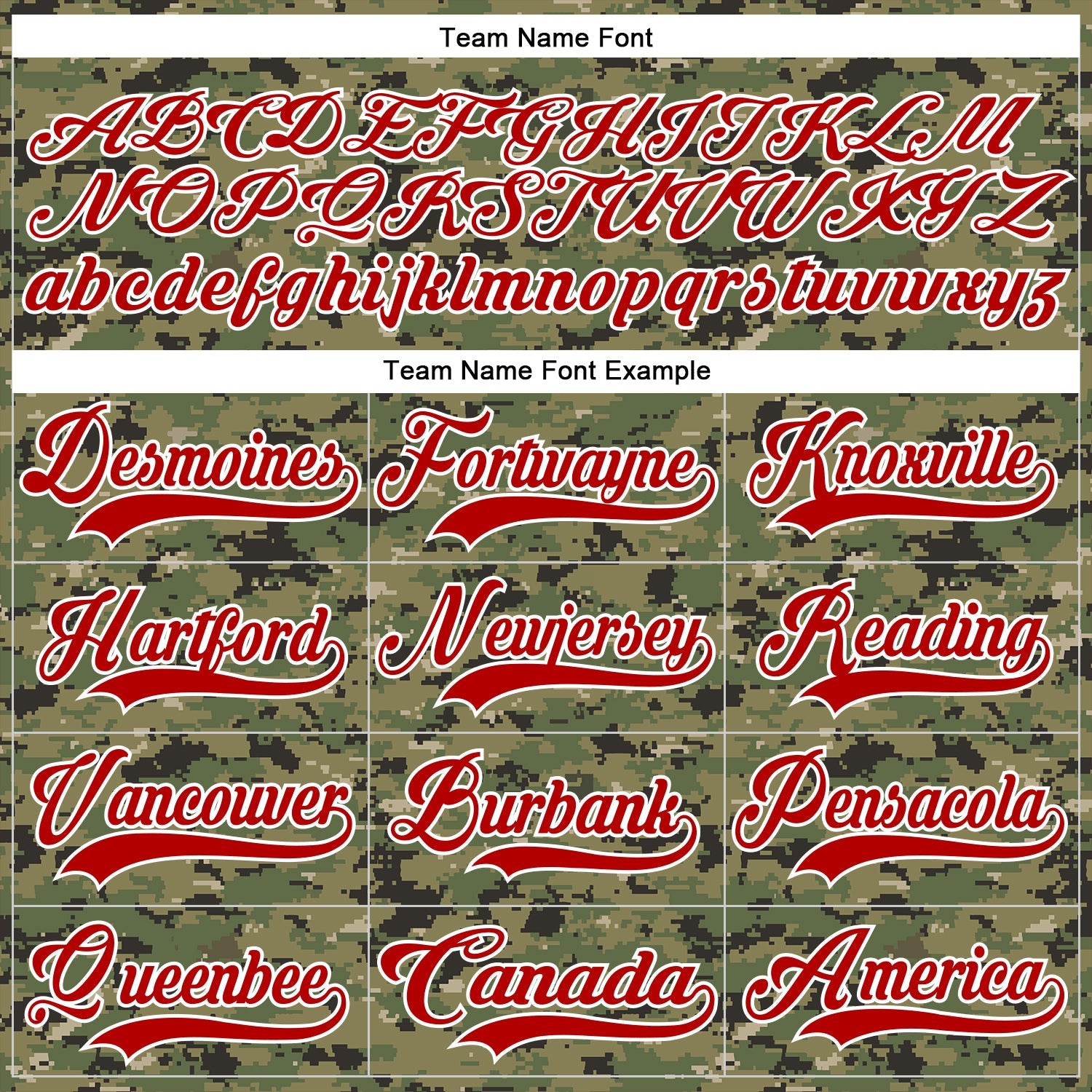 Custom Camo Red Royal-White American Flag Camouflage Hockey Lace Neck Jersey