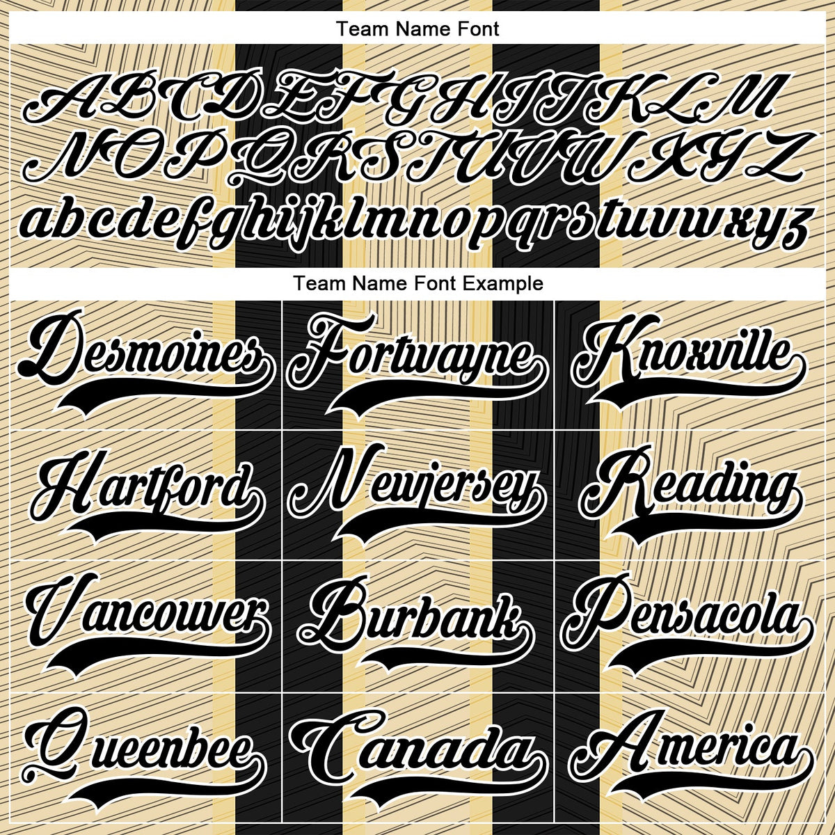 Custom Black Cream-White 3D Pattern Design Stripe Hockey Lace Neck Jersey