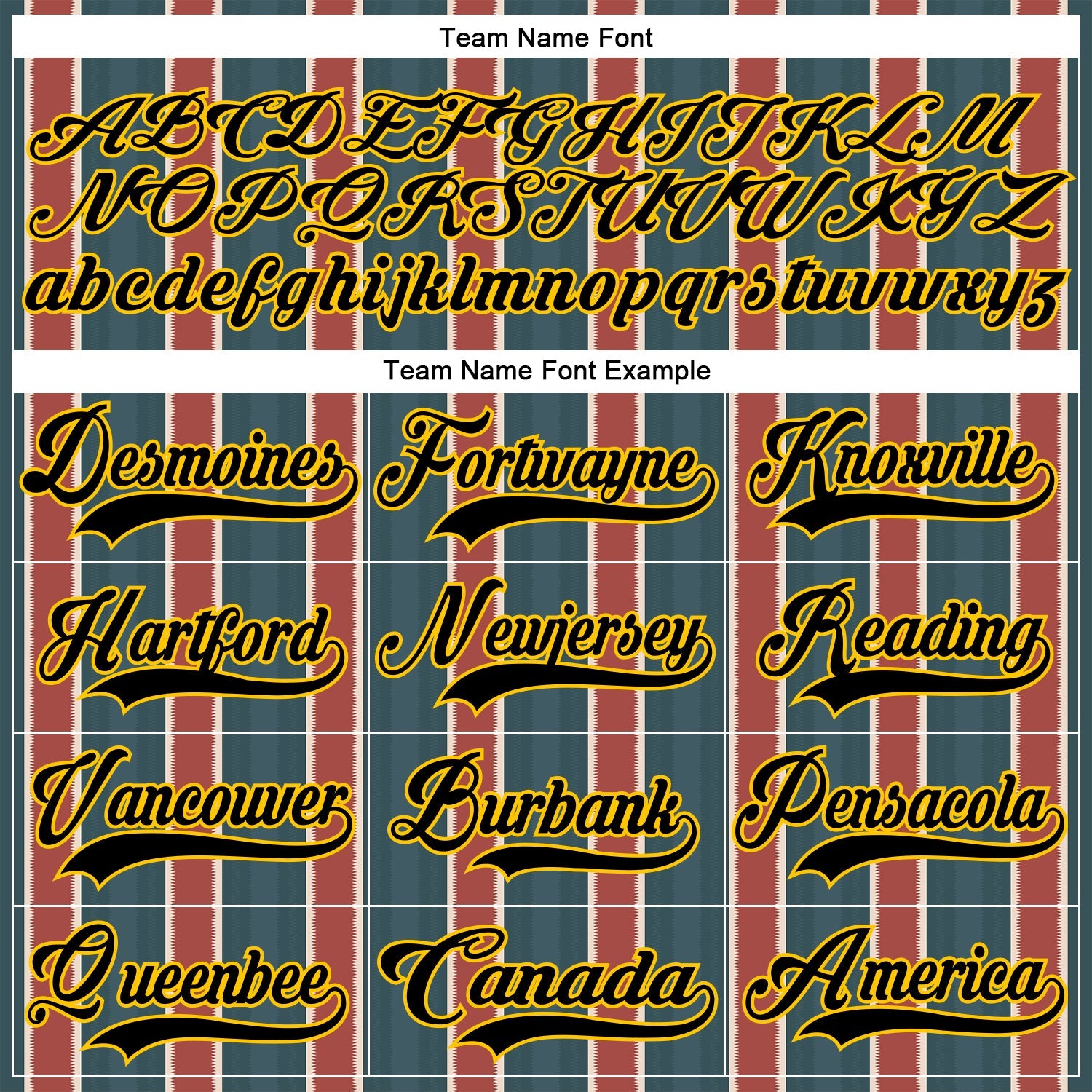 Custom Green Black Red Yellow-White 3D Pattern Design Stripe Hockey Lace Neck Jersey