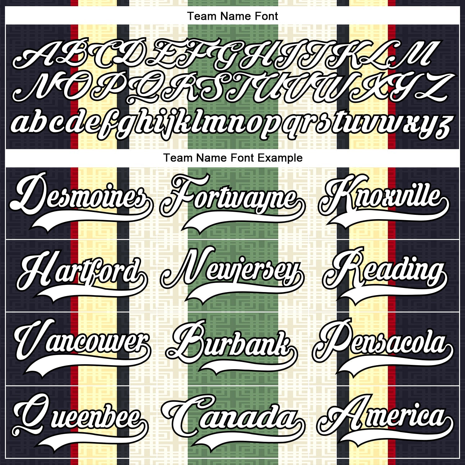 Custom Green White Cream Black-Red 3D Pattern Design Stripe Hockey Lace Neck Jersey