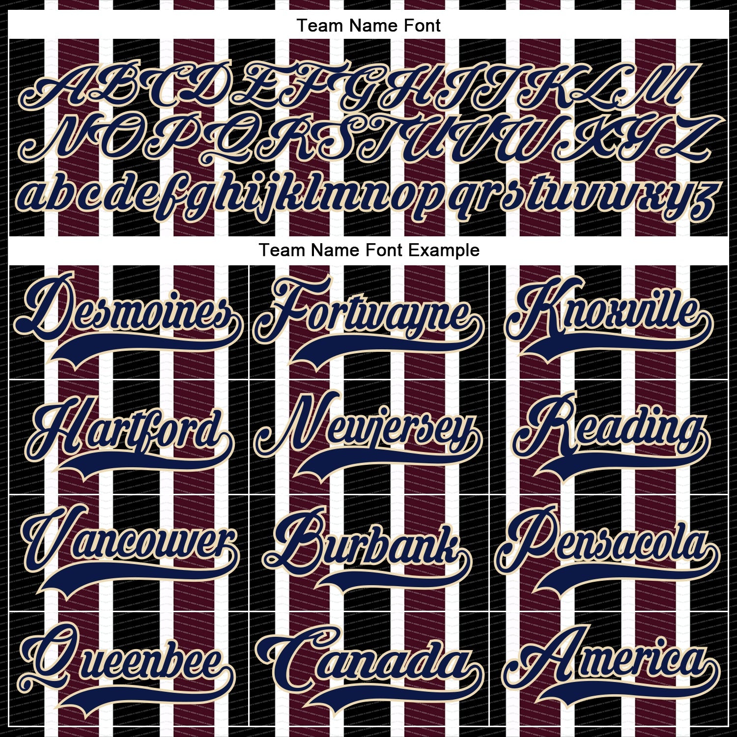 Custom Black Navy Red Cream-White 3D Pattern Design Stripe Hockey Lace Neck Jersey