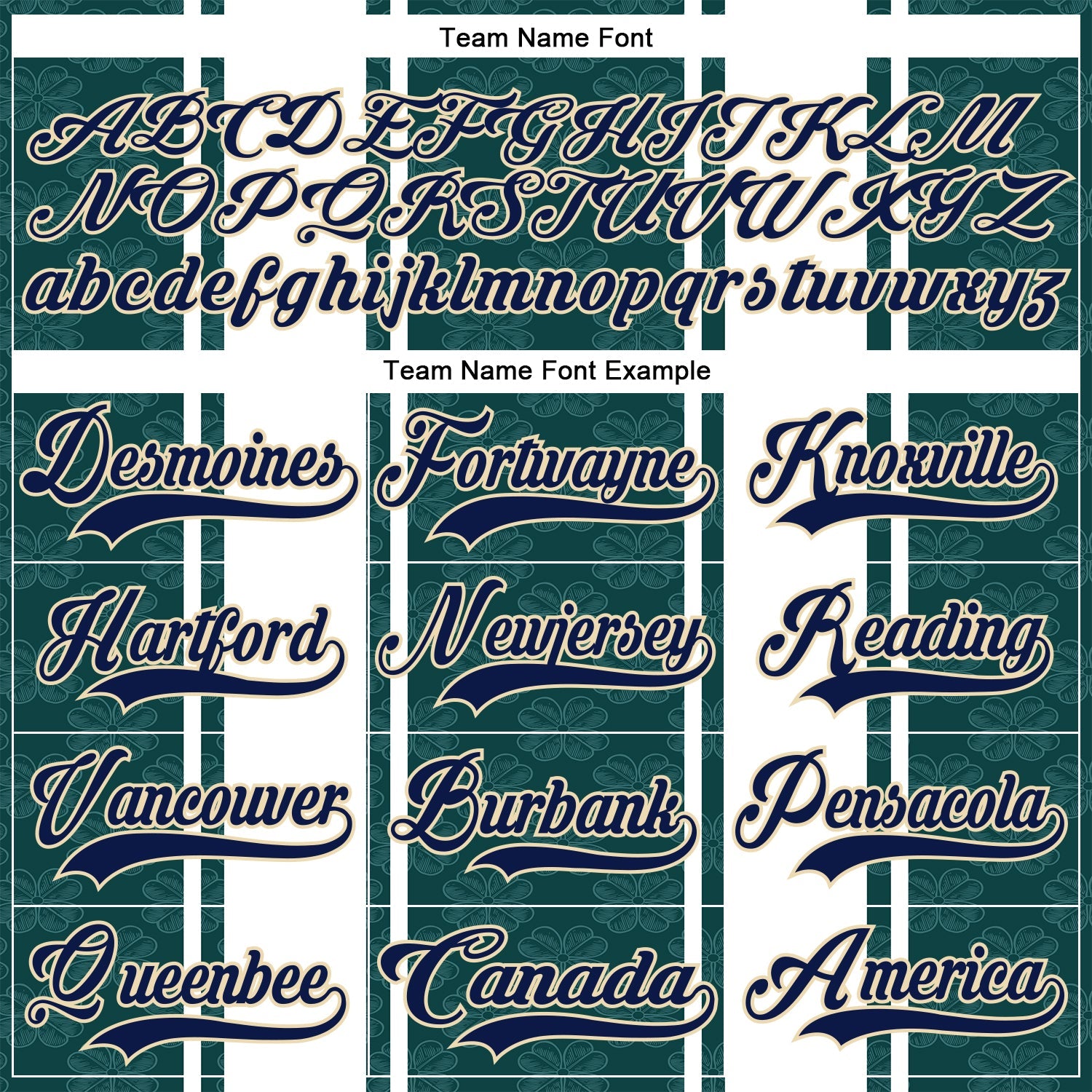 Custom Green Navy White-Cream 3D Pattern Design Stripe Hockey Lace Neck Jersey