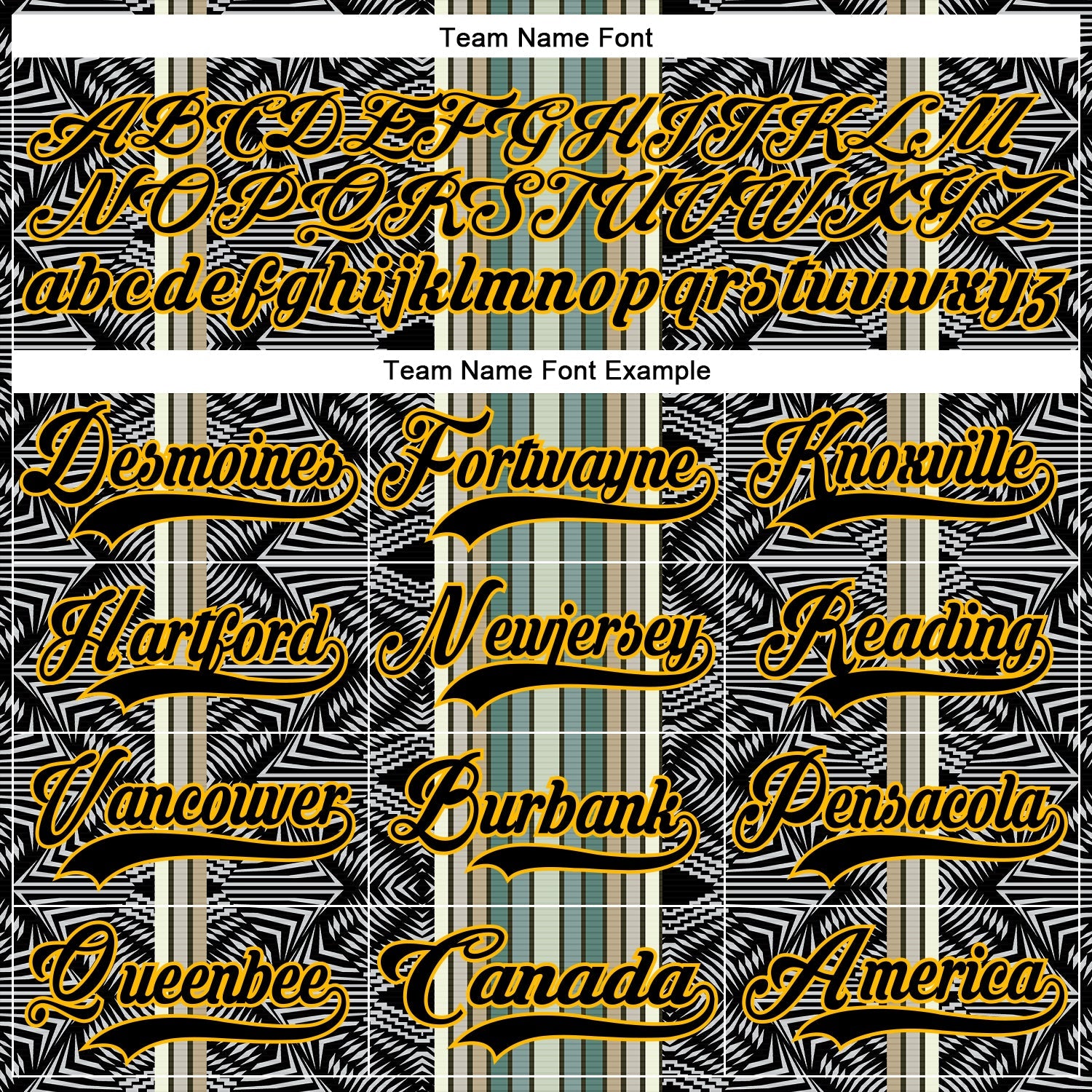 Custom Black Blue Gold-White 3D Pattern Design Stripe Hockey Lace Neck Jersey