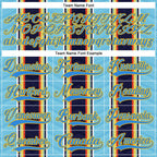 Custom Blue Powder Blue Black Red Gold-White 3D Pattern Design Stripe Hockey Lace Neck Jersey