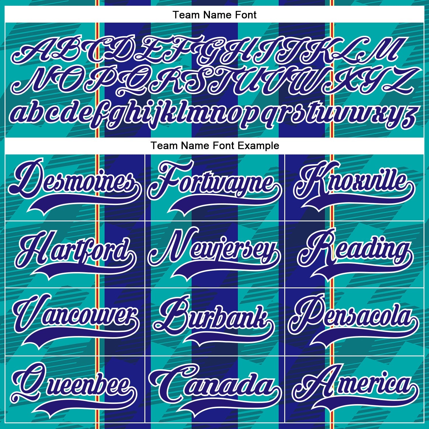 Custom Dark Purple Green-White 3D Pattern Design Stripe Hockey Lace Neck Jersey