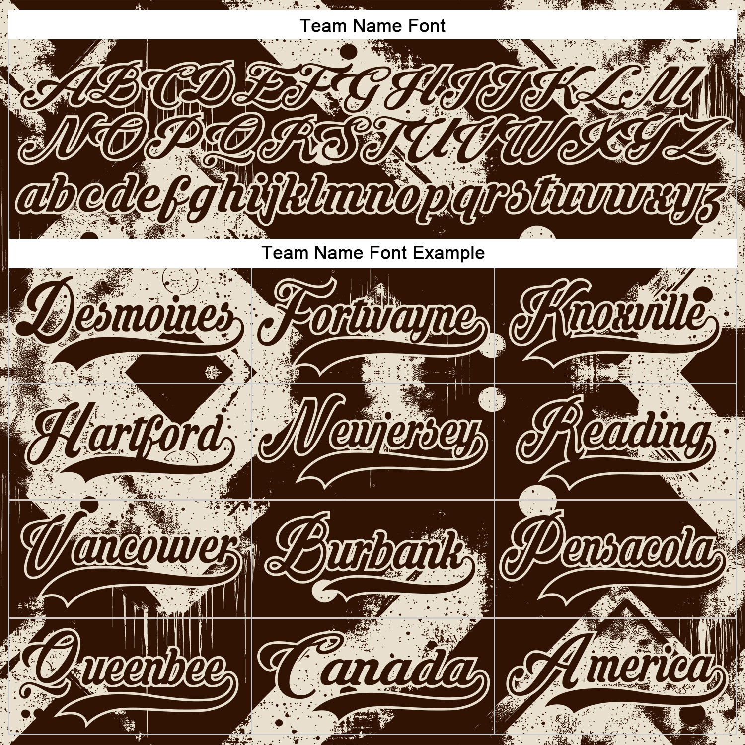 Custom Brown Cream 3D Pattern Tribal Indigenous Grunge Splash Hockey Lace Neck Jersey