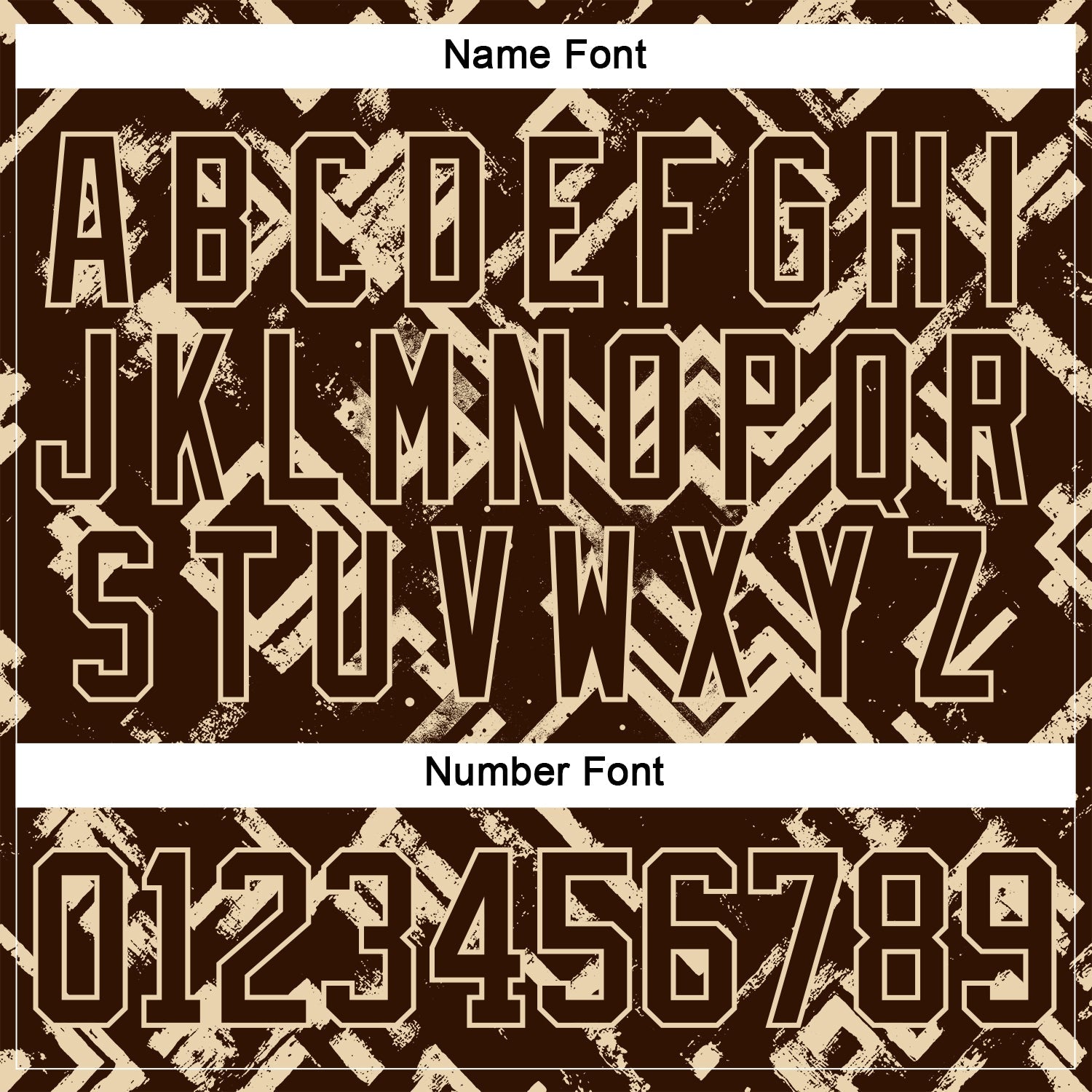 Custom Brown City Cream 3D Pattern Tribal Indigenous Grunge Geometric Splash Hockey Lace Neck Jersey