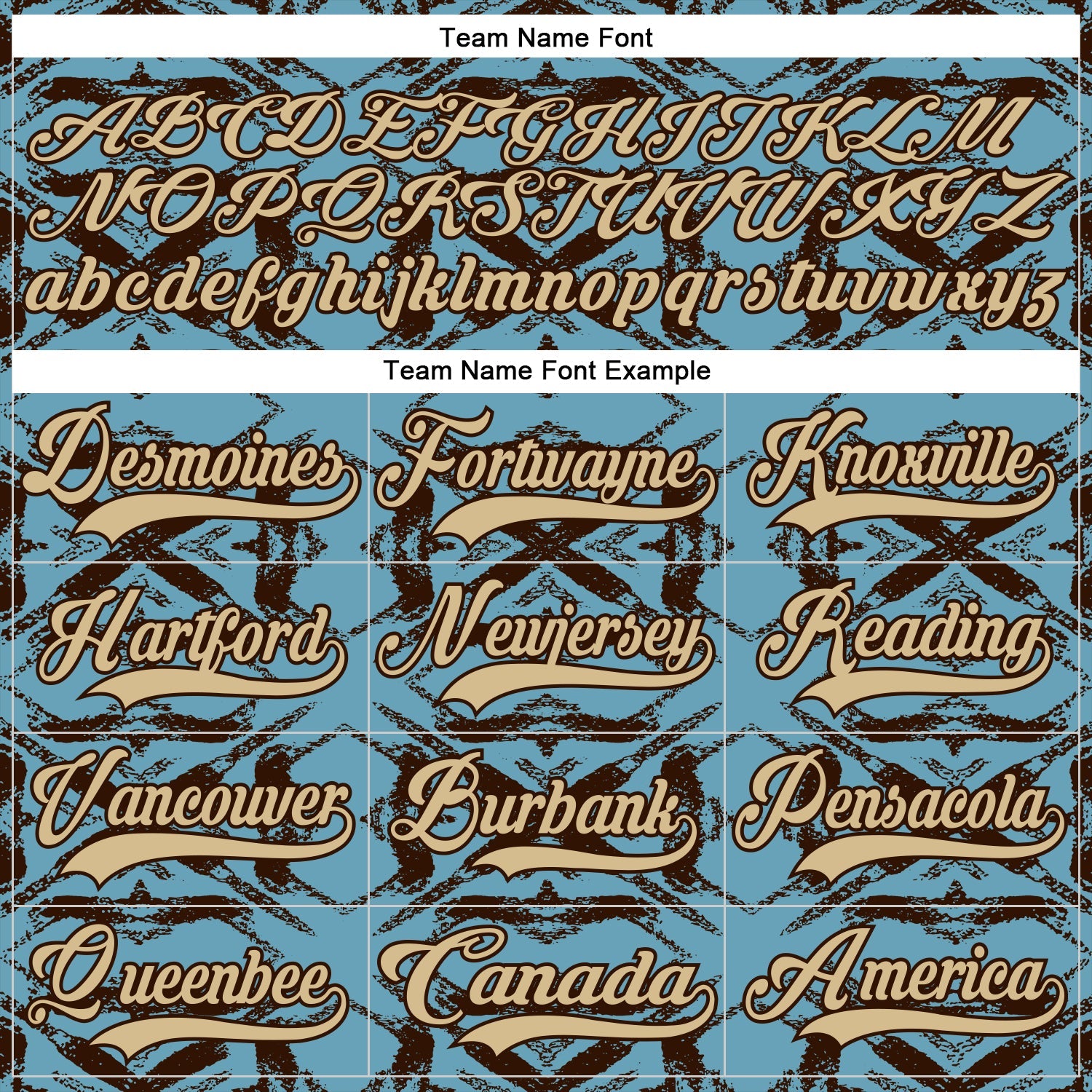 Custom Blue Vegas Gold Burgundy-Brown 3D Pattern Tribal Indigenous Grunge Splash Hockey Lace Neck Jersey