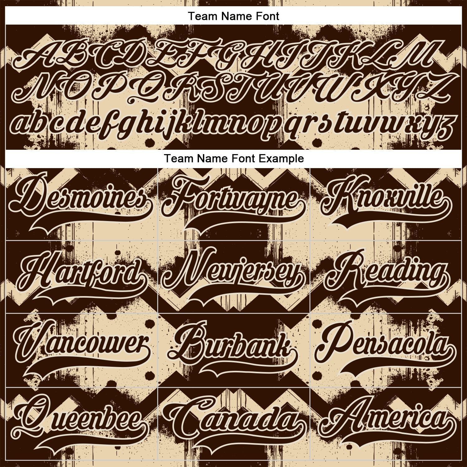 Custom City Cream Brown-Cream 3D Pattern Tribal Indigenous Grunge Geometric Splash Hockey Lace Neck Jersey