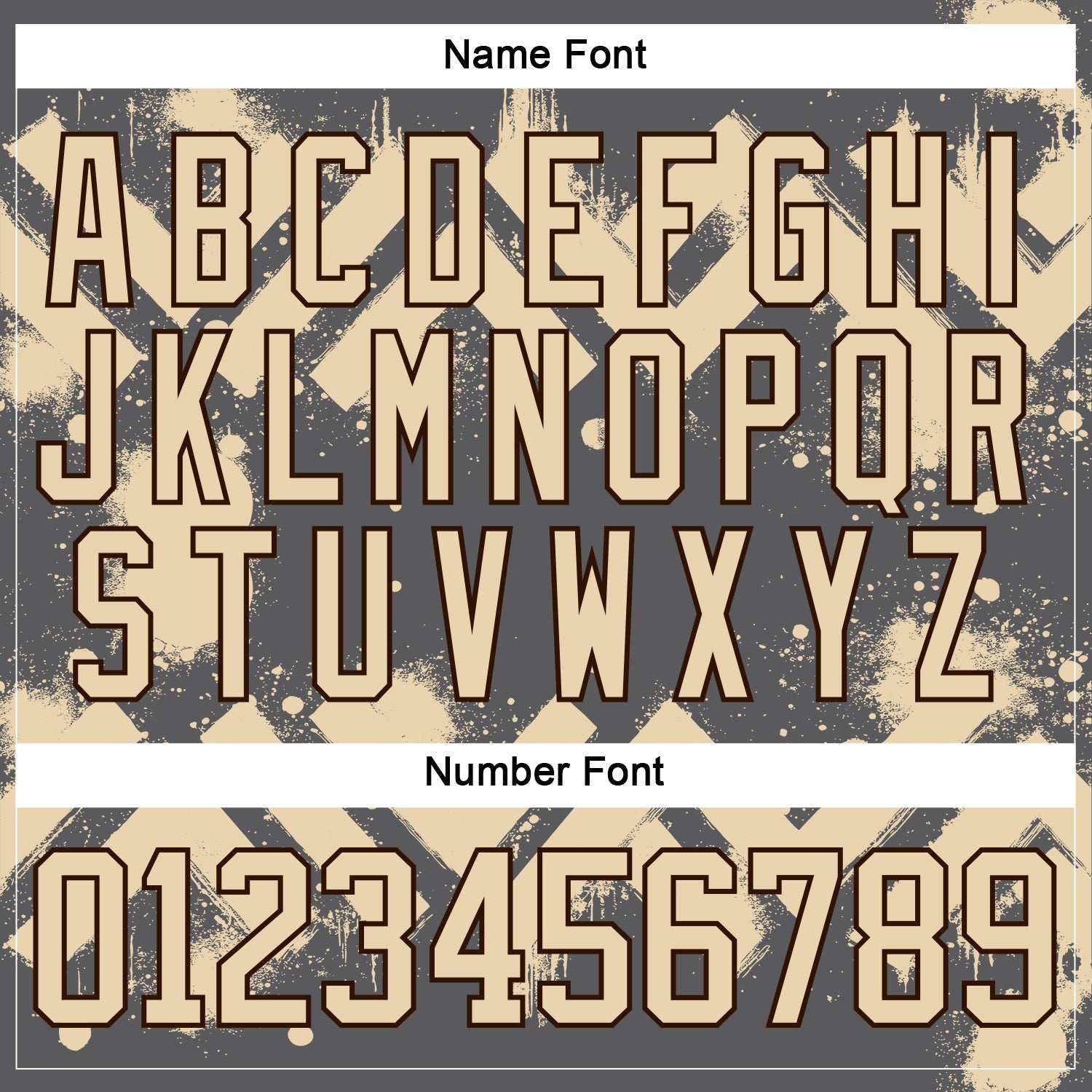 Custom Steel Gray City Cream-Brown 3D Pattern Tribal Indigenous Grunge Geometric Splash Hockey Lace Neck Jersey