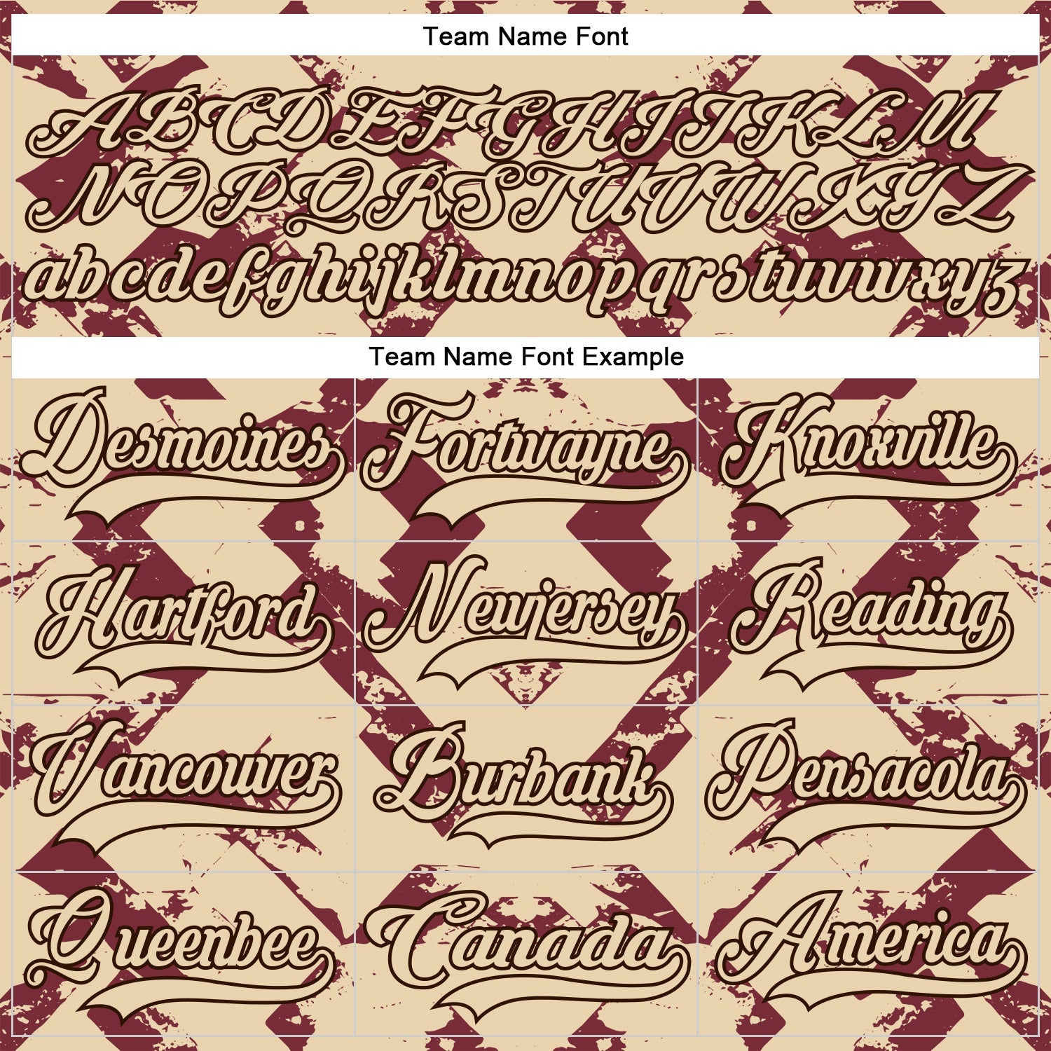 Custom City Cream Burgundy-Brown 3D Pattern Tribal Indigenous Grunge Splash Hockey Lace Neck Jersey