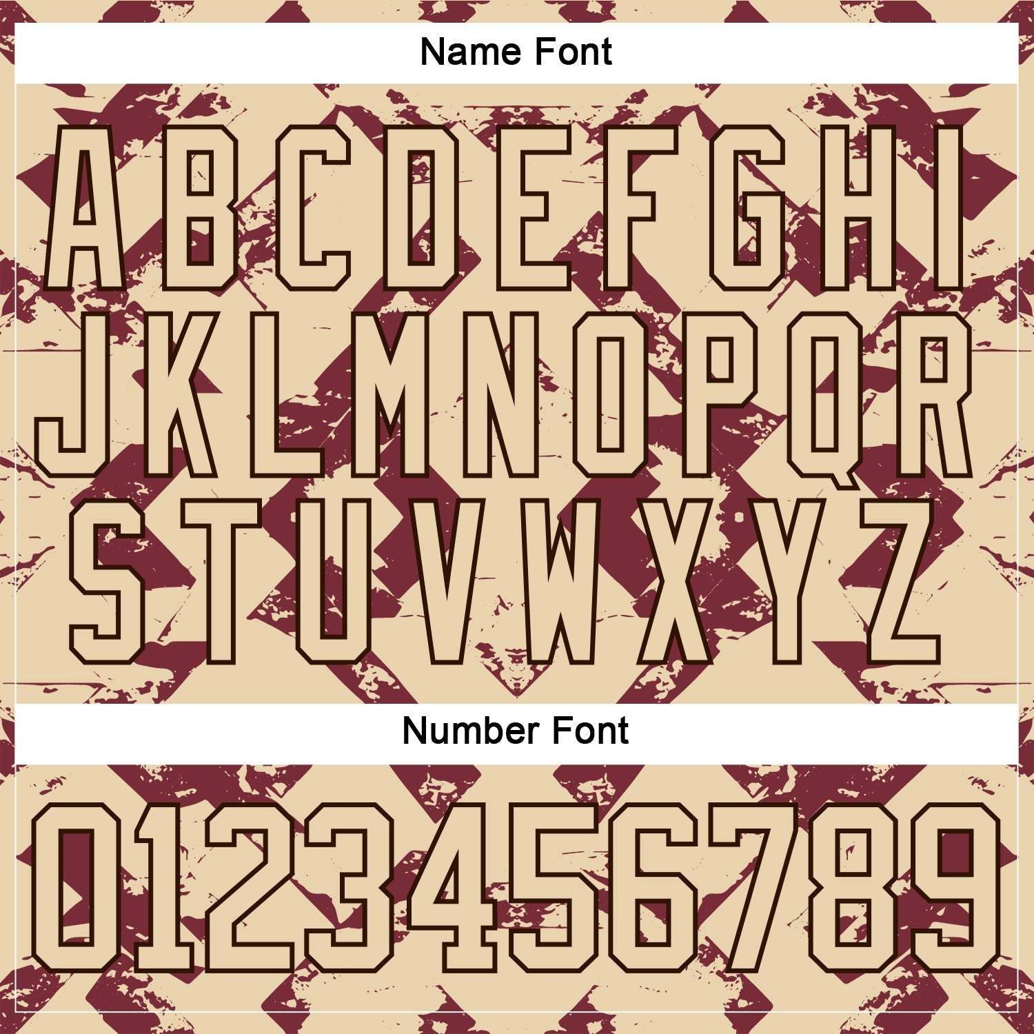Custom City Cream Burgundy-Brown 3D Pattern Tribal Indigenous Grunge Splash Hockey Lace Neck Jersey