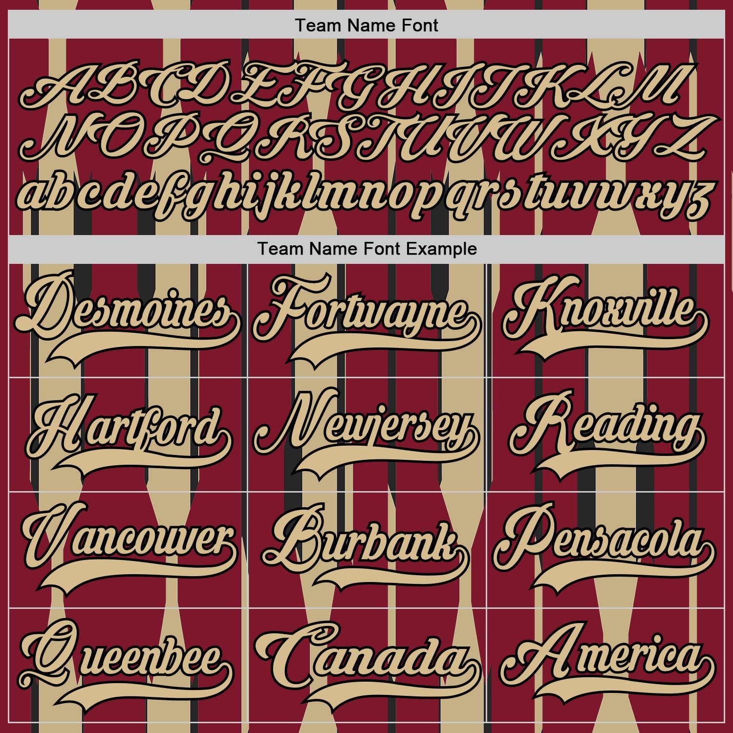 Custom Crimson Vegas Gold-Black 3D Pattern Abstract Arizona Inspired Stripe Hockey Lace Neck Jersey